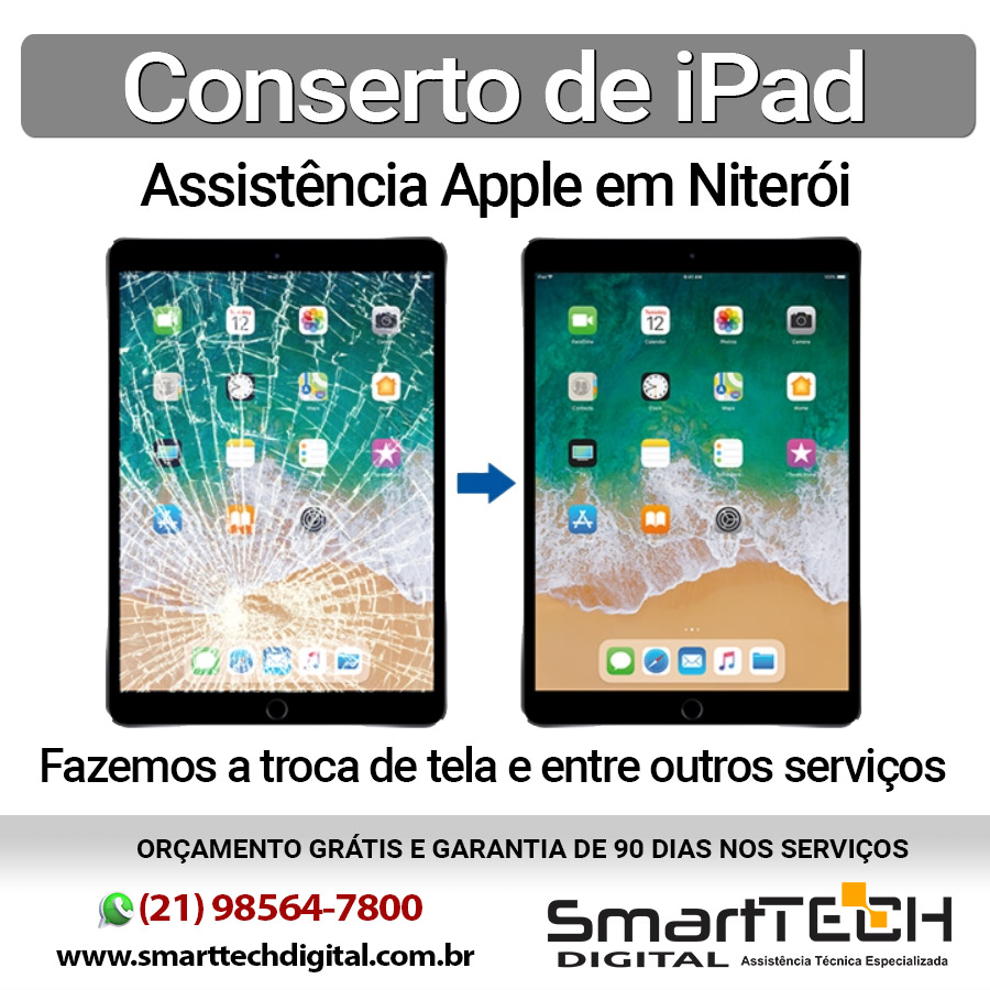 conserto de ipad em Niterói